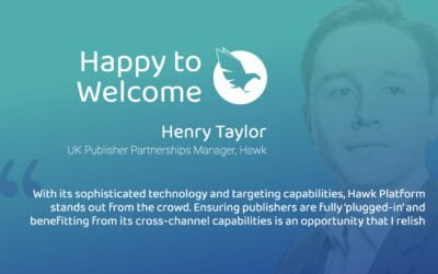 Hawk further expands supply side partnership team; hires Henry Taylor from Omnicom Media Group