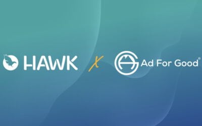 Hawk encourage ses clients à soutenir les causes sociales ou environnementales avec le label Ad For Good®